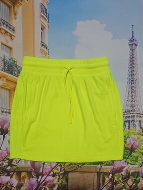 Adidas Jeremy Scott Paris Beverly Hills Mini Skirt Size Small New